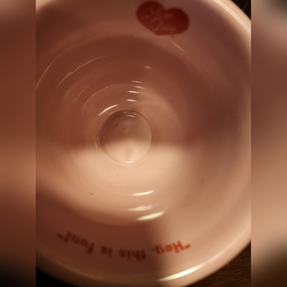 Pink I Love Lucy Coffee Mug Lucys Chocolate Factory Pedestal Large 2006 CBS - Picture 4 of 10